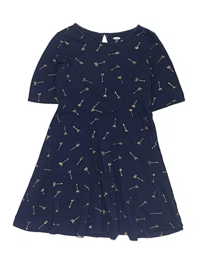 Pre-owned Old Navy Kids' Dress In Blue