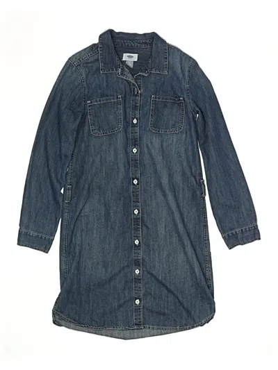 Pre-owned Old Navy Kids' Dress In Blue