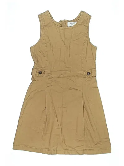 Pre-owned Old Navy Kids' Dress In Brown