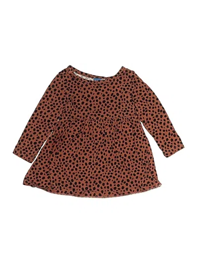 Pre-owned Old Navy Babies' Dress In Brown