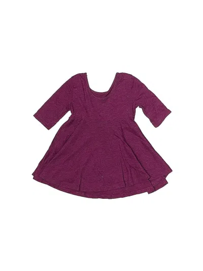 Pre-owned Old Navy Kids' Dress In Burgundy