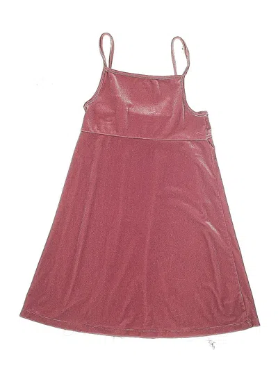 Pre-owned Old Navy Kids' Dress In Burgundy