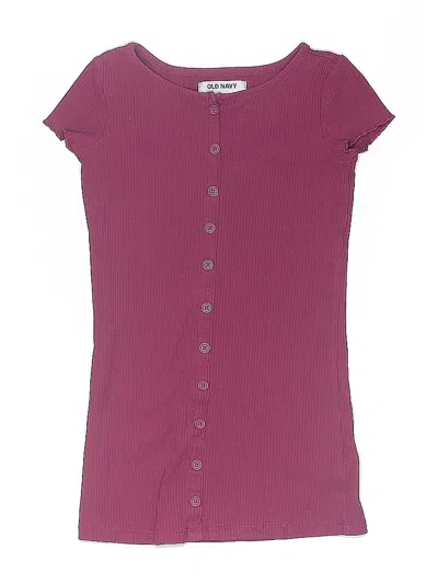 Pre-owned Old Navy Kids' Dress In Burgundy