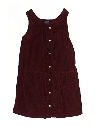 Pre-owned Old Navy Kids' Dress In Burgundy