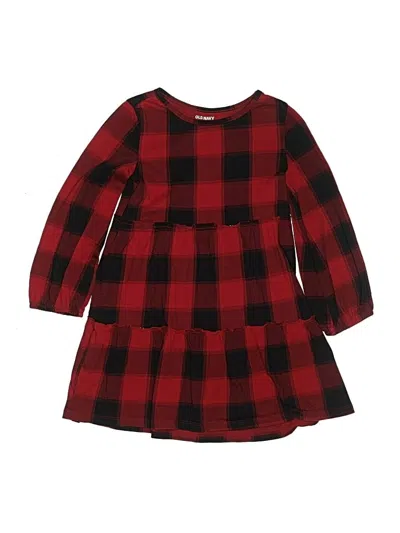 Pre-owned Old Navy Kids' Dress In Burgundy