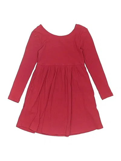 Pre-owned Old Navy Kids' Dress In Burgundy