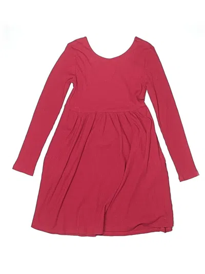 Pre-owned Old Navy Kids' Dress In Burgundy