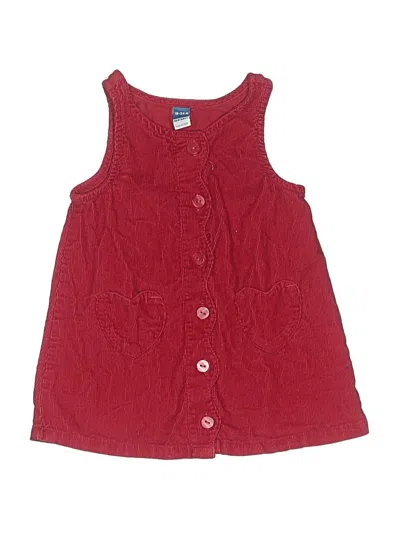 Pre-owned Old Navy Kids' Dress In Burgundy