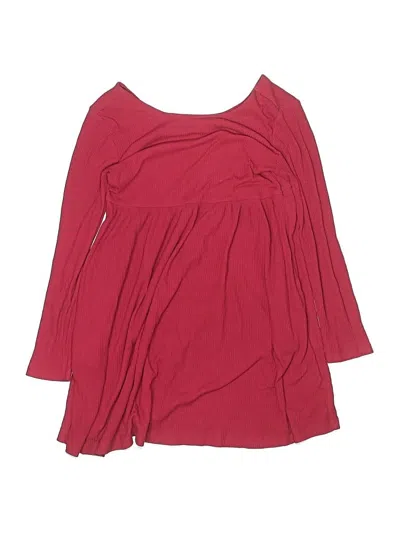 Pre-owned Old Navy Kids' Dress In Burgundy