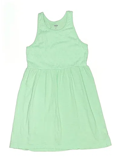 Pre-owned Old Navy Kids' Dress In Green