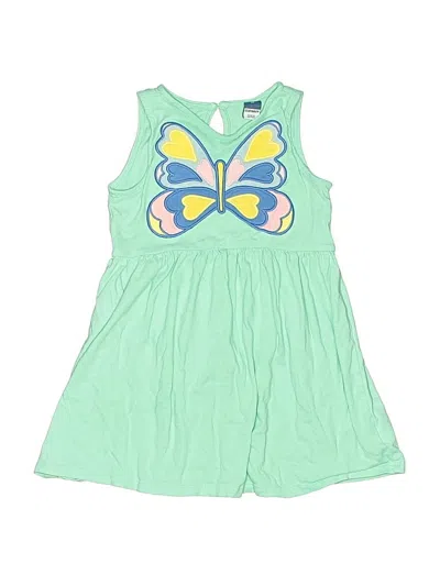 Pre-owned Old Navy Kids' Dress In Green