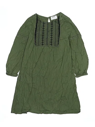 Pre-owned Old Navy Kids' Dress In Green