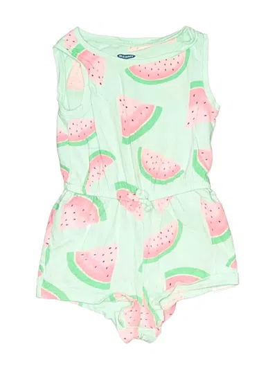 Pre-owned Old Navy Babies' Dress In Green