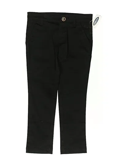 Pre-owned Old Navy Kids' Dress Pants In Black