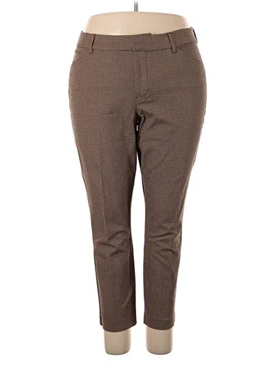 Pre-owned Old Navy Dress Pants In Brown
