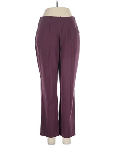 Pre-owned Old Navy Dress Pants In Burgundy