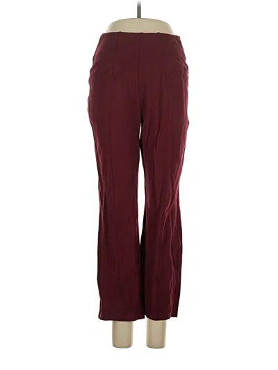 Pre-owned Old Navy Dress Pants In Burgundy