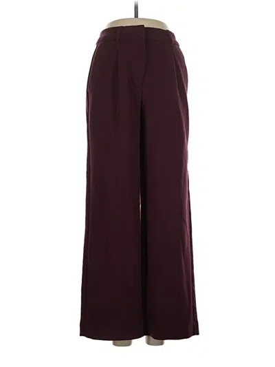 Pre-owned Old Navy Dress Pants In Burgundy