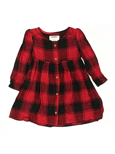 Pre-owned Old Navy Kids' Dress In Red