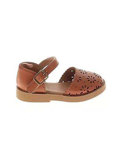 Pre-owned Old Navy Kids' Dress Shoes In Brown