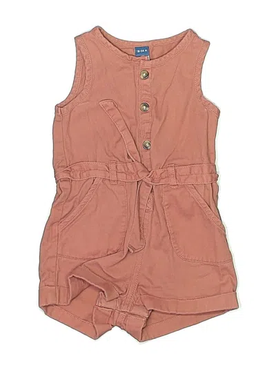 Pre-owned Old Navy Kids' Dress In Tan