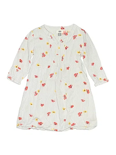 Pre-owned Old Navy Kids' Dress In White