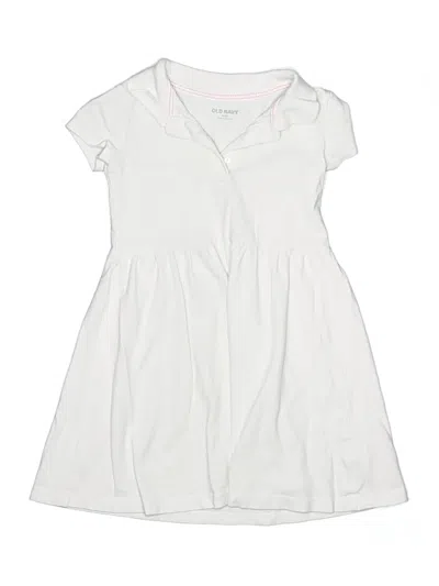 Pre-owned Old Navy Kids' Dress In White