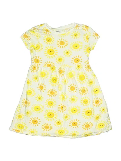 Pre-owned Old Navy Kids' Dress In Yellow