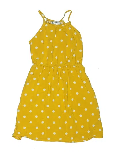 Pre-owned Old Navy Kids' Dress In Yellow