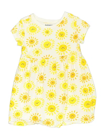 Pre-owned Old Navy Kids' Dress In Yellow