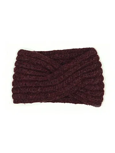 Pre-owned Old Navy Ear Muffs In Burgundy