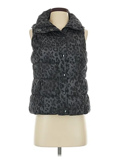 Pre-owned Old Navy Faux Fur Vest In Gray