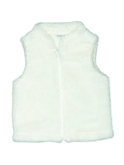 Pre-owned Old Navy Babies' Faux Fur Vest In White