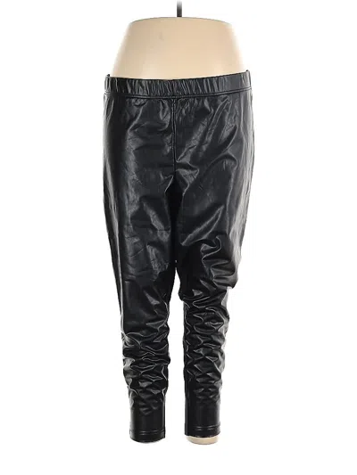 Old Navy Faux Leather Pants In Black