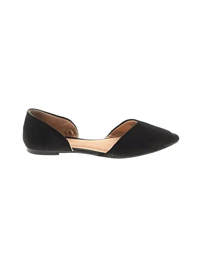 Pre-owned Old Navy Flats In Black
