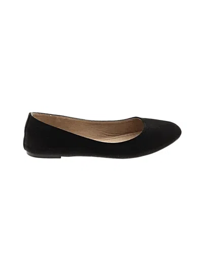 Pre-owned Old Navy Flats In Black