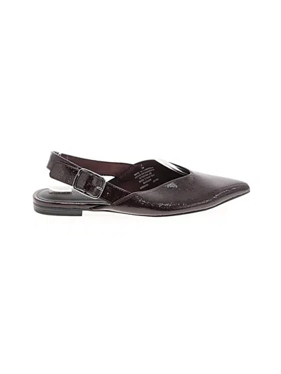 Pre-owned Old Navy Flats In Burgundy