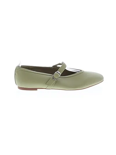 Pre-owned Old Navy Flats In Green