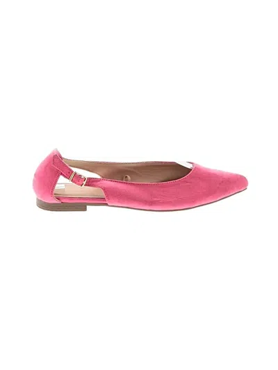 Pre-owned Old Navy Flats In Pink
