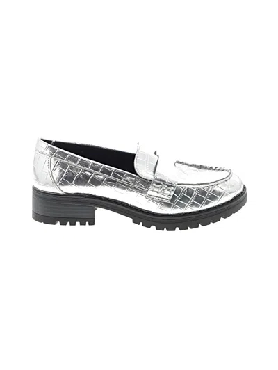 Old Navy Flats In Silver