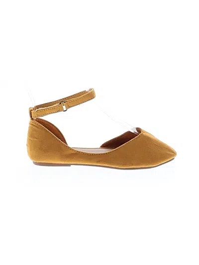Pre-owned Old Navy Kids' Flats In Yellow