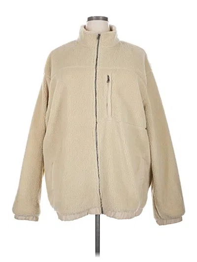 Pre-owned Old Navy Fleece Jacket In Brown
