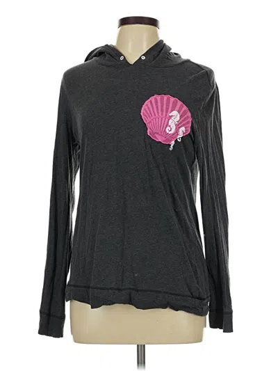 Pre-owned Old Navy Fleece Jacket In Gray