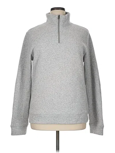 Pre-owned Old Navy Fleece Jacket In Gray