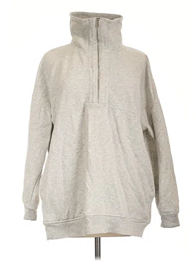 Pre-owned Old Navy Fleece Jacket In Gray