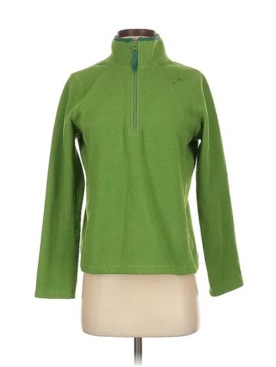 Pre-owned Old Navy Fleece Jacket In Green