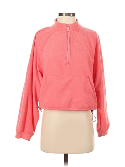 Pre-owned Old Navy Fleece Jacket In Pink
