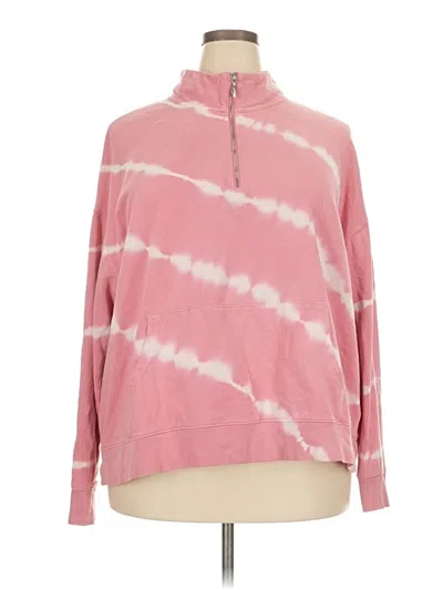 Pre-owned Old Navy Fleece Jacket In Pink