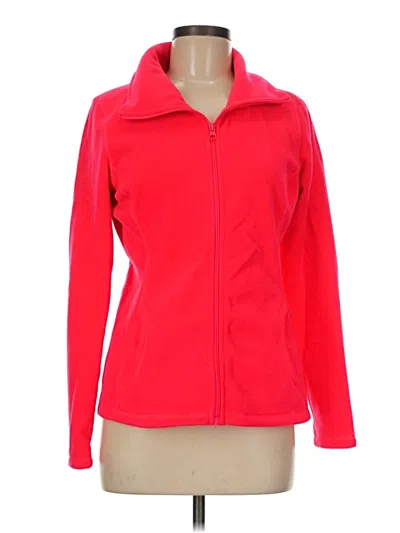 Pre-owned Old Navy Fleece Jacket In Red