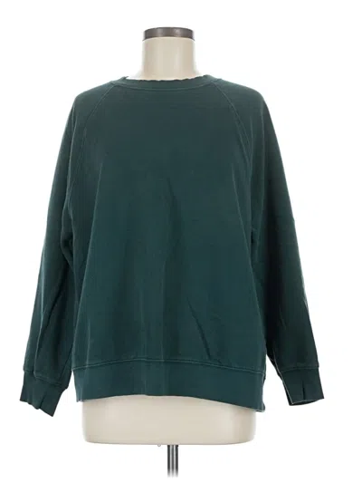 Pre-owned Old Navy Fleece Jacket In Teal